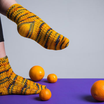 Happy feet crochet socks