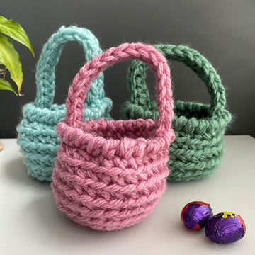 Chunky Woven Easter Basket