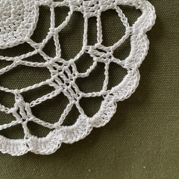 Easter Bunny Doily