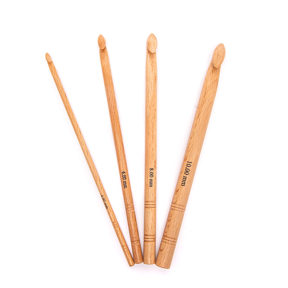KnitPro Basix Beech Crochet Hook 15cm (6in)