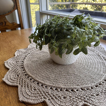 Aster Crochet Rug and Doily Pattern
