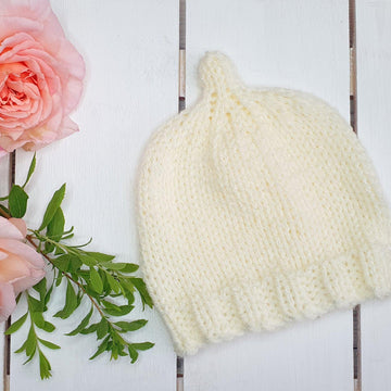 Striped Baby Elf Beanie