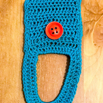 Crochet Thread Dishtowel Holder
