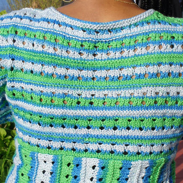 Banding Striped Tee