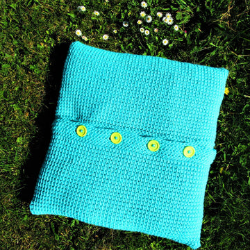 Textured Heart Cushion