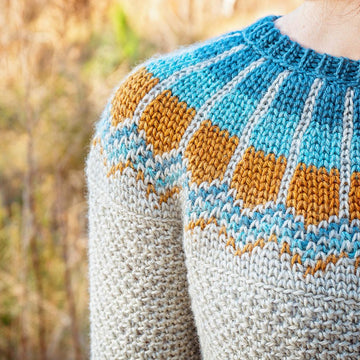 Traveler Fair Isle Crochet Sweater