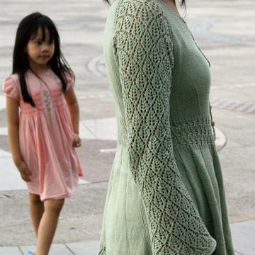 Lace Sleeves Sweater