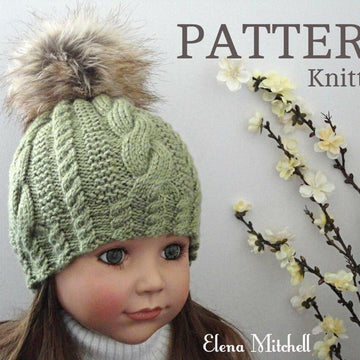Knitting PATTERN Women Hat Children Hat Kimberly