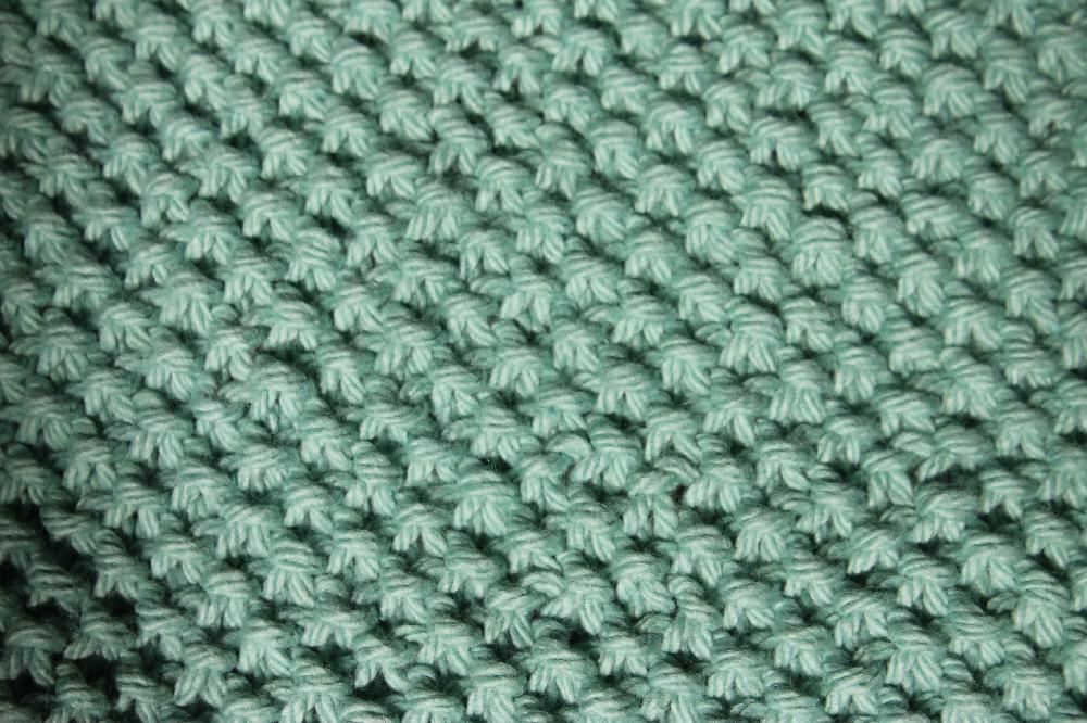 Simple Seed Stitch Dishcloth