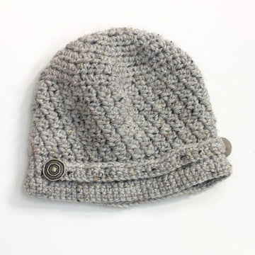 Easy Cloche with Button Trim
