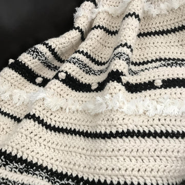 Anthropology Blanket Pattern - Throw and Baby