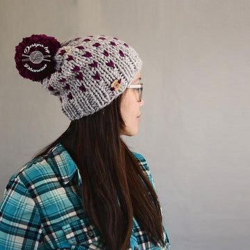 Chunky Fair Isle Slouch