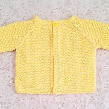 Mellow Yellow Baby Cardigan
