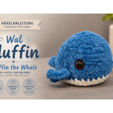 Häkelanleitung Wal Fluffin