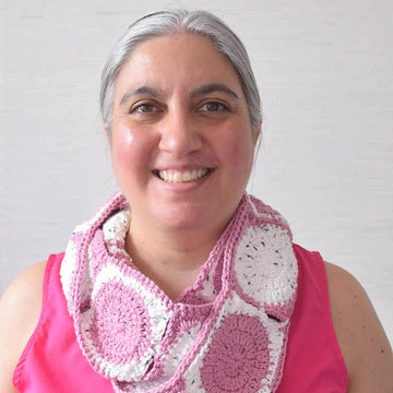 Little Dots, Big Dots Infinity Scarf