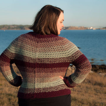 Top Down Winter Sweater