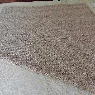 Diagonal Weave Throw Blanket