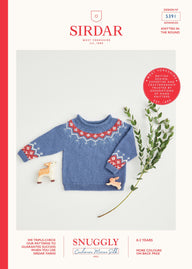 Jumper in Sirdar Snuggly Cashmere Merino Silk - 5391 - Downloadable PDF
