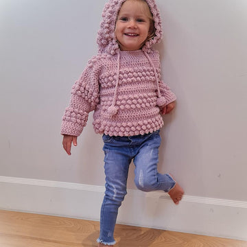 Bobble Hoodie - Baby, Child & Adult Sizes