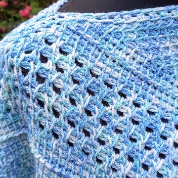 Cornflower Sky Poncho