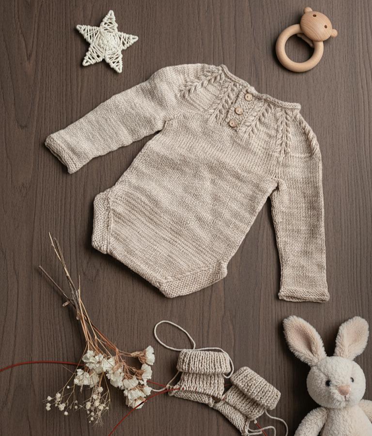Little Leaf Onesie - Pdf & Video tutorial