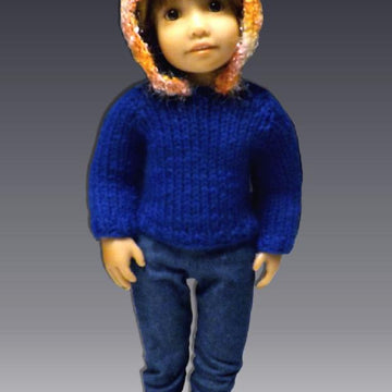 Hoodie Sweater fits Kidz and Cats Dolls. (18 inch slim doll)