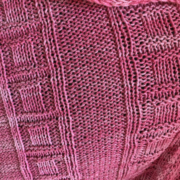 On the Square Poncho