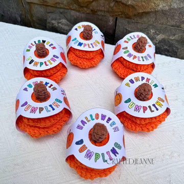 Halloween Dumpling Crochet