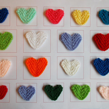 Marianna's Little Knitted Hearts