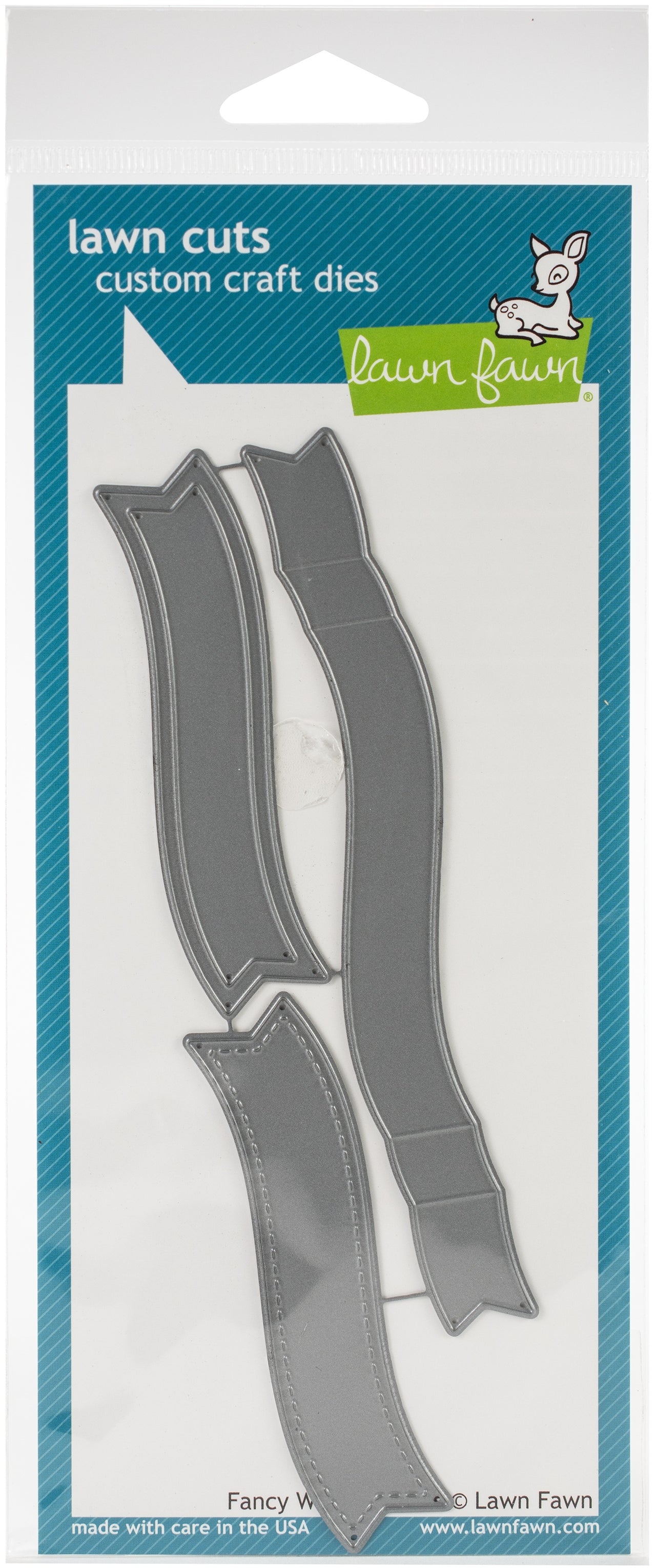 Lawn Fawn Lawn Cuts Custom Craft Die - Fancy Wavy Banners