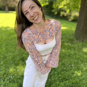 Lace Twist Shrug