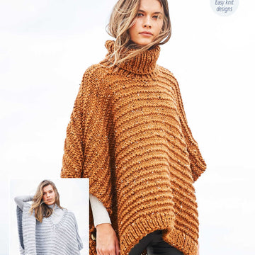 Ponchos in Stylecraft Special XL & Special XL Tweed - 9884 - Downloadable PDF