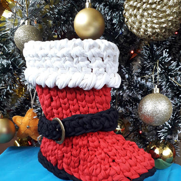 Santa boot for sweets