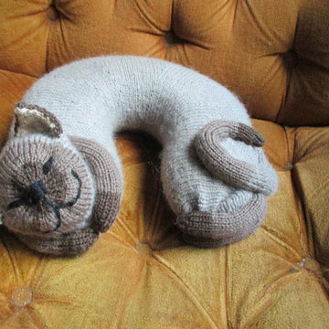 Snoozing Cat Travel Pillow