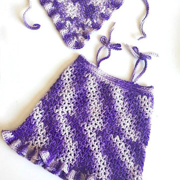 Summer Cheer Dress and Kerchief Set