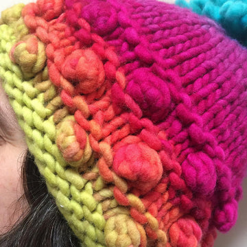 PomPom and Tuft Hat
