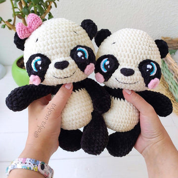 Yumi the Panda pattern (PDF + 5 videos)