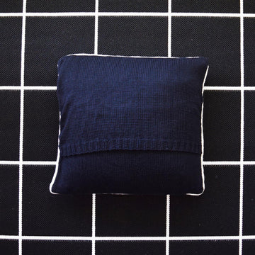 Great Grid Knit Pillow