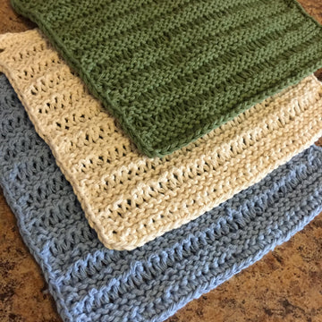 The Beginner Knitter – Learn to Knit a Dishcloth