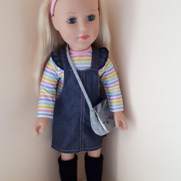 Black Boots for Doll