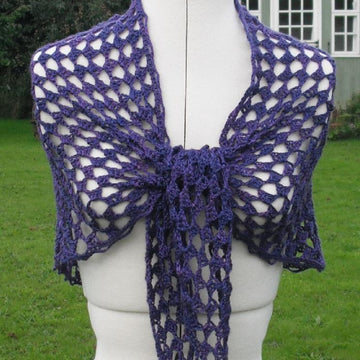 Wild diamonds shawl