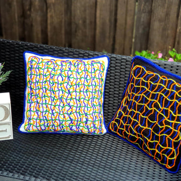 Colors of Chaos Pillow
