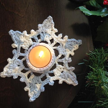 Snowflake Tea Light Holder