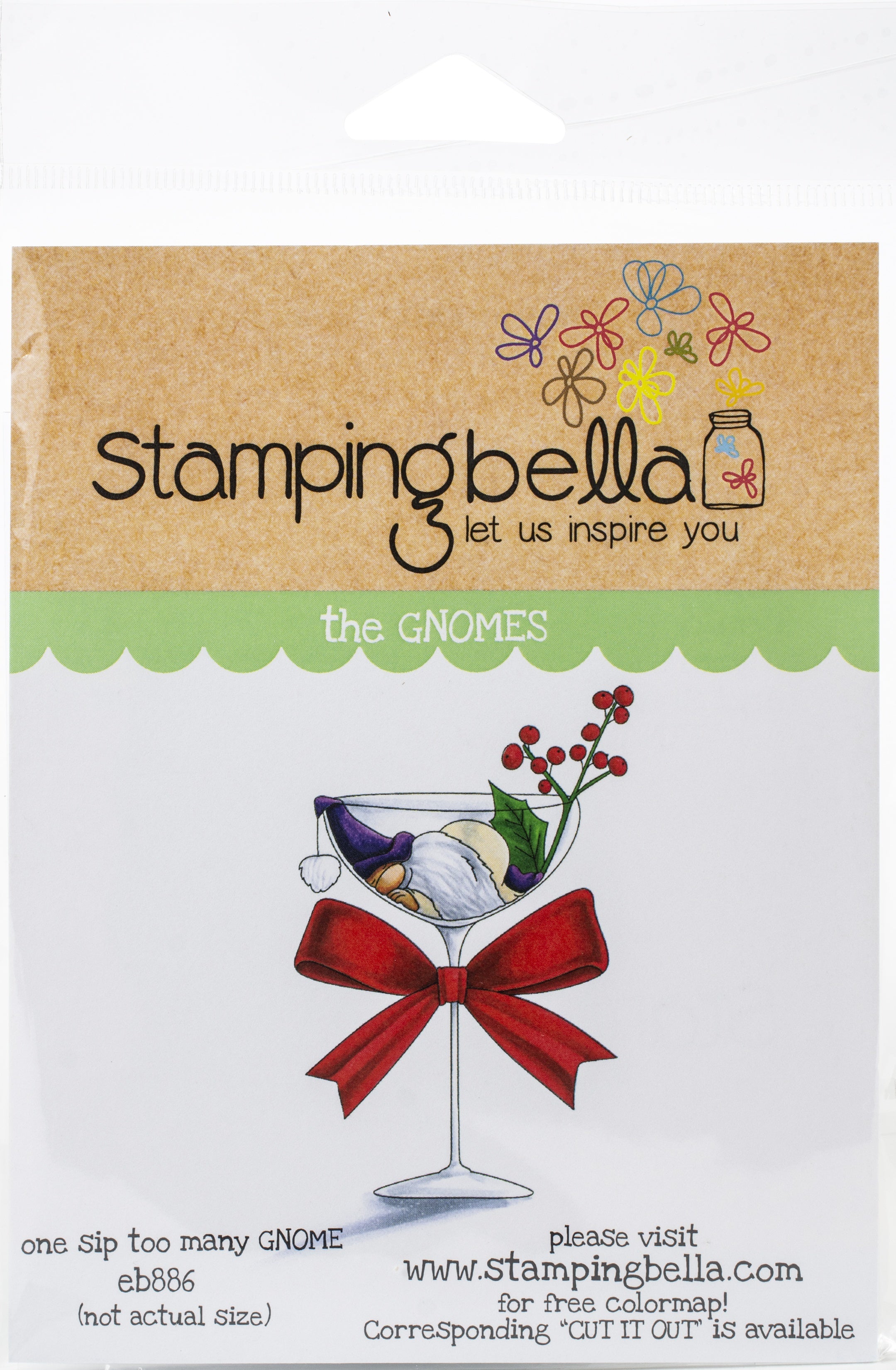 Stamping Bella Cling Stamps - One Sip Too Many