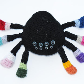 Mr Sneaky - The Amigurumi Spider in Sneakers