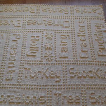 Christmas One-Piece Lap Blanket