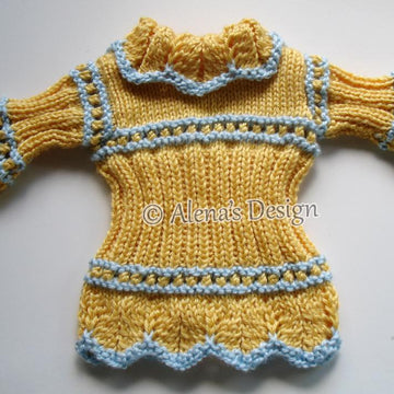 Sunshine Doll Sweater Dress