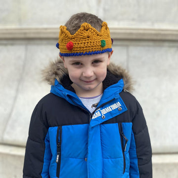 Royal Crochet Crown