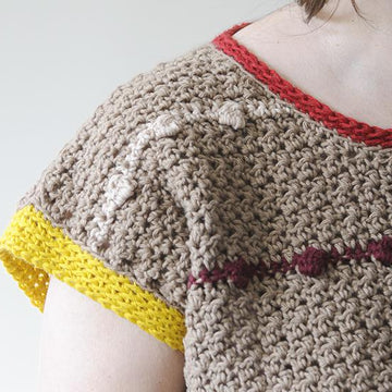 Lean Into Bobbles Top