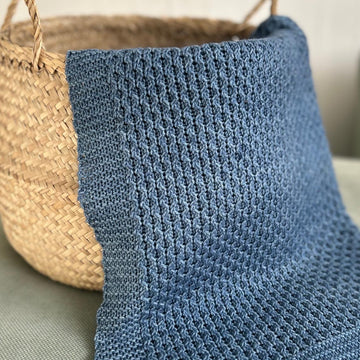 Cozy Cables Baby Blanket